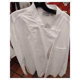 APPEARS NEW - Chef Works Professional White Kitchen Coat Size 50