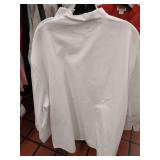 APPEARS NEW - PST White Chef Coat 3XL Set of 2