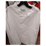 APPEARS NEW - White Kitchen Basic Chef Coat 3XL Set of 2