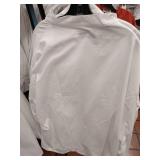 APPEARS NEW - Kitchen Basics by Pinnacle White Chef Coat Set of 2