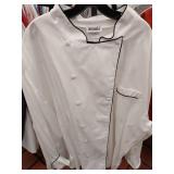 APPEARS NEW - Chefwear White Professional Chef Coat Size 4X