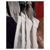 APPEARS NEW - Kitchenbasi Professional Chef Coat 6XL White Set of 4
