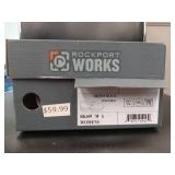 APPEARS NEW - Rockport Works Ariton Black Oxford Safety Shoes  - Retail: $59