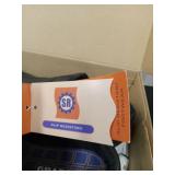 APPEARS NEW - Grabbers Conveyor Black Oxford Slip Resistant Shoes