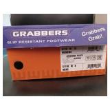 APPEARS NEW - Grabbers Black Oxford Non-Slip Work Shoes