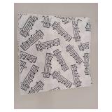 Pack of 12 Musical Notes Pattern Cotton Napkin 19 1/2in x 19 1/2in   - Retail: $65