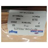 FACTORY SEALED - Mount Vernon Regal Institutional Peach Fabric Napkins 20x20inches