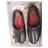 Kingston McKnight Mission Black Leather Comfort Shoes size 10.5