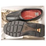 Kingston McKnight Mission Black Leather Comfort Shoes size 10.5