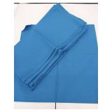 Riegel Permalux Blue Poly-Cloth Napkins Bundle Pack of 14