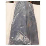 APPEARS NEW - Mount Vernon Riegal Permalux Navy Blue 90 Round Tablecloth set of 6