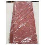 Monarch 85 Square Maroon Tablecloth- Bulk Pack of 6