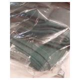 APPEARS NEW - Mount Vernon Riegel Forest Green Caress 52x96" Pack of 6