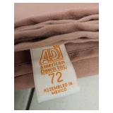 American Dawn Inc. Mauve Tablecloth Size 72