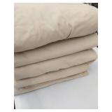 ADI Signature Plus by Milliken Tan 132 RD Tablecloth Set of 5  - Retail: $125