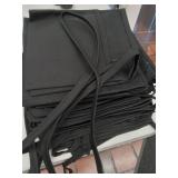 Daybreak USA Black Server Aprons - Bulk Lot of 10