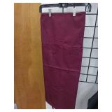 Fame Burgundy Fabric Apron- Made in USA Set of 4  - Retail: $60