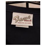 Fame Fabrics El Salvador Black Chef Apron F56 Set of 3