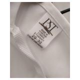 PST White Cotton Apron Size 29-32 Set of 10