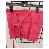Fame Pink waiters Aprons Set of 6