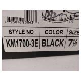 APPEARS NEW - Kingston McKnight Professional Clogs KM1700-3E Black Size 7.5