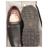 APPEARS NEW - Kingston KM Black Slip-Resistant Clogs Black Size 8.5