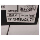 APPEARS NEW - Kingston KM1700-M Black Slip-Resistant Clogs Size 7.5