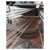 Chrome Sunburst Wire Display Rack for pants 4