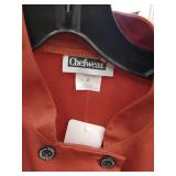 APPEARS NEW - Chefwear Burnt Orange Professional Chef Coat. Size Small