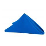 Riegel Permalux Blue Poly-Cloth Napkins Bundle Pack of 12