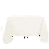 90x90 Monarch Ivory Tablecloth Pack of 6