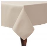 63 Square Tan Tablecloths Set of 8