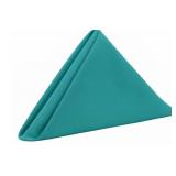 Riegel Permalux Teal Cloth Napkins Style 76013 Bundle Pack of 24