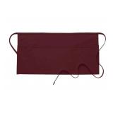 Burgundy Waiter Aprons Set of 5