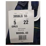 Girls Plaid School Uniform Skirt - Size 5