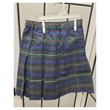 Vintage Becky Thatcher Plaid School Uniform Skirt