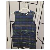 Vintage Becky Thatcher Girls Plaid Dress