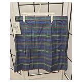 Vintage Becky Thatcher Plaid School Uniform Skirt