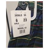 Girls Plaid School Uniform Skirt - Becky Thatcher