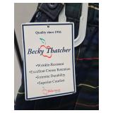 Girls Plaid School Uniform Skirt by Becky Thatcher