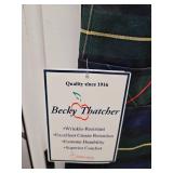 Vintage Becky Thatcher Plaid School Uniform Jumper