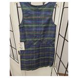 Vintage Becky Thatcher Plaid School Uniform Jumper