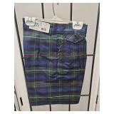 Royal Park Plaid Uniform Shorts Size 14