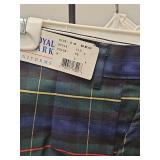 Royal Park Plaid Uniform Shorts Size 14