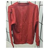 New A+ Red Button-Up Cardigan