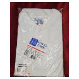 Royal Park Youth White Polo with Scotchgard Protection Large