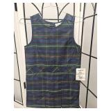 Becky Thatcher Plaid Jumper Dress 8.5