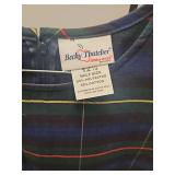Becky Thatcher Plaid School Uniform Dress 12.5