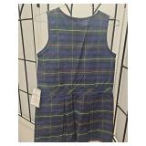 Becky Thatcher Plaid School Uniform Dress 12.5