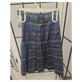 Royal Park Plaid Teen Skirt